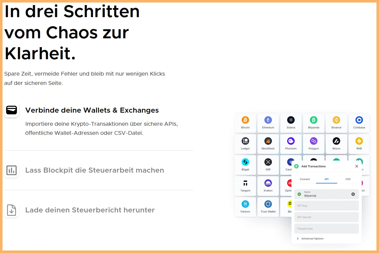 Mit Blockpit sicher durch die Kryptosteue - Blockpit, die #1 in Deutschland